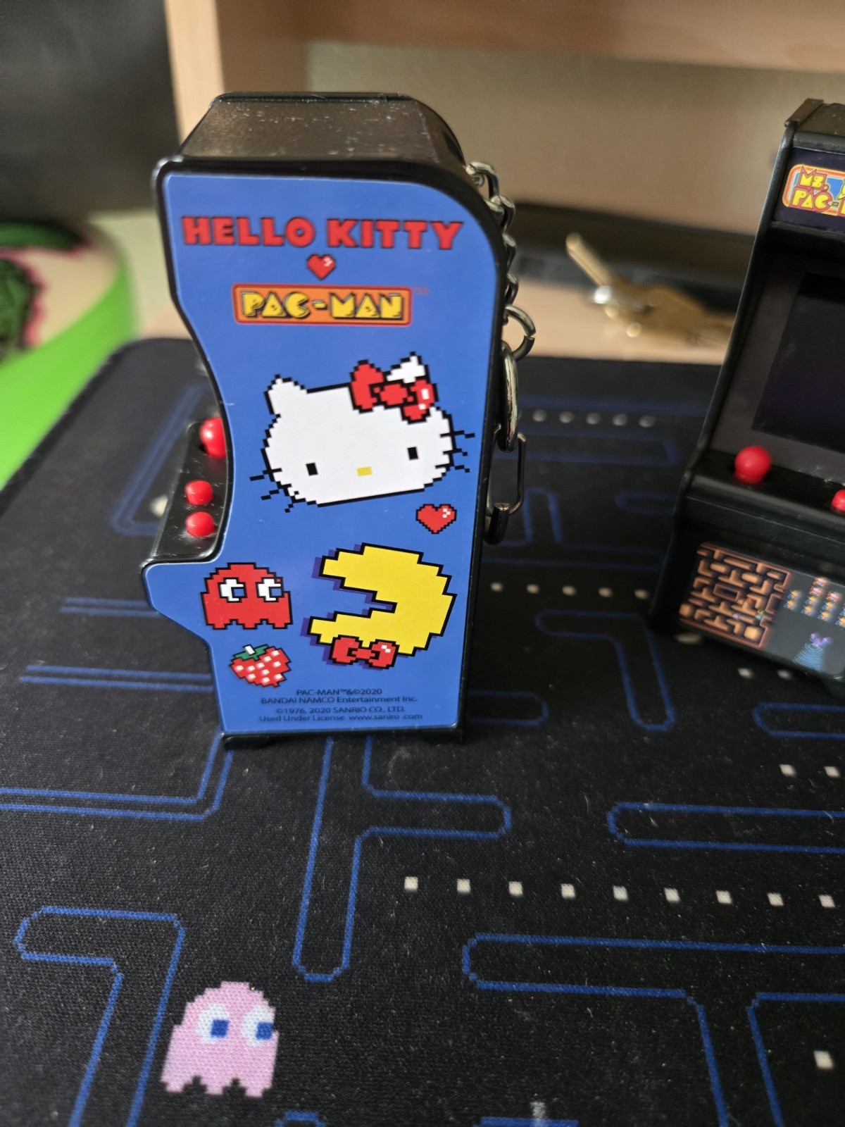 Tiny Arcade Hello Kitty PAC-MAN Worlds Smallest My Arcade RARE HARD TO FIND