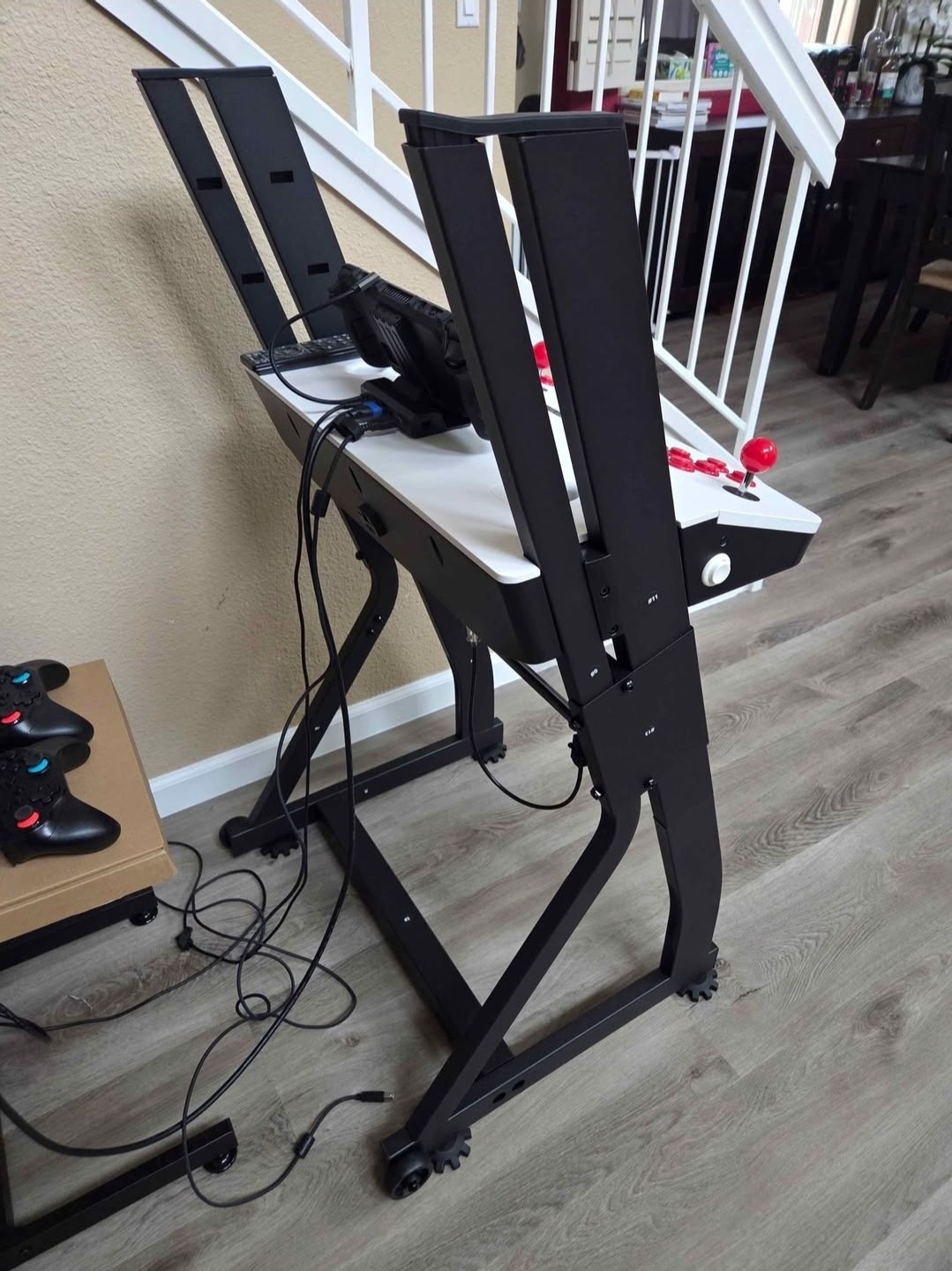 X-Arcade VR Tankstick W/Haptics kit and stand