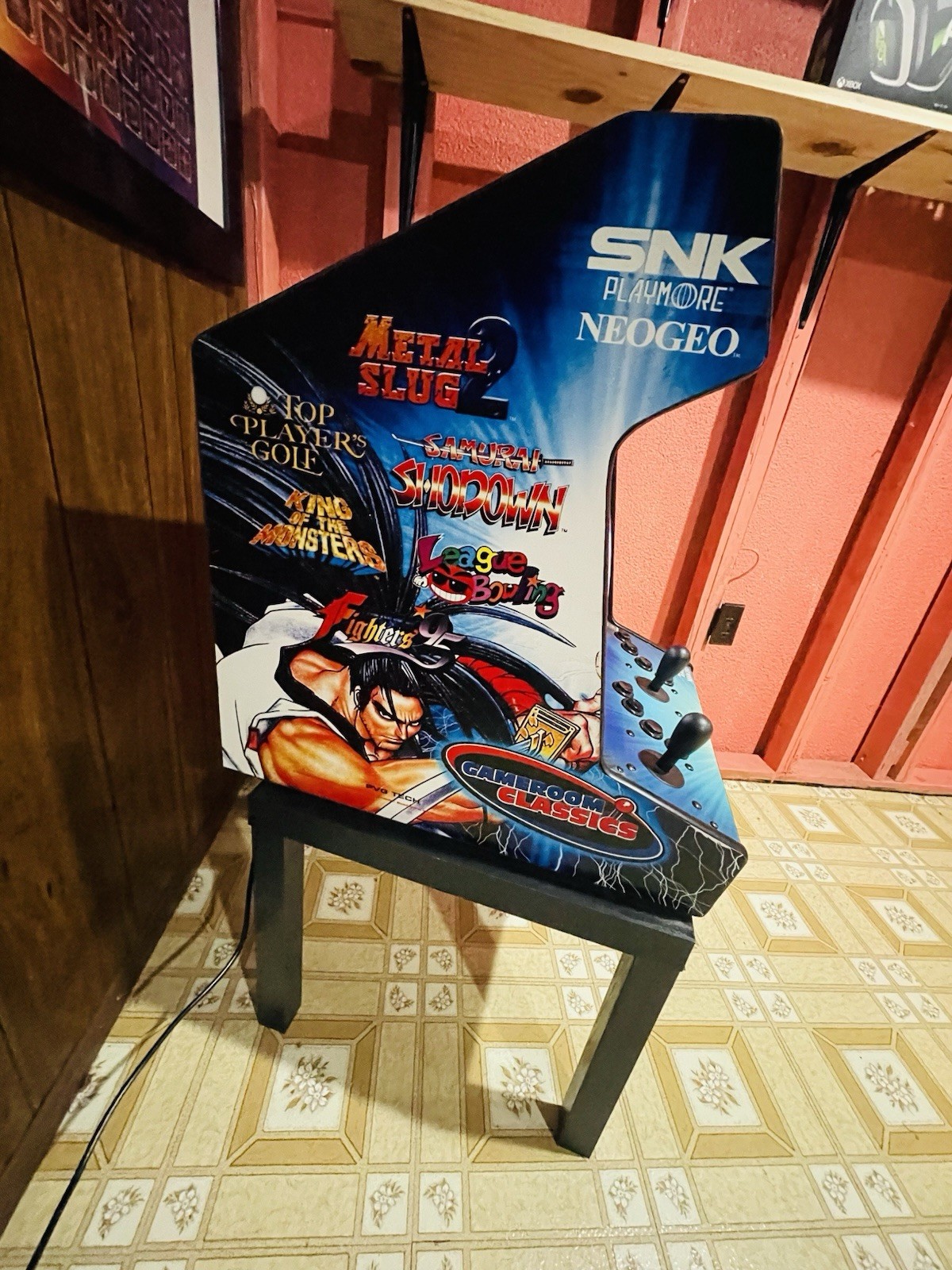 SNK Game Room Classics Neo Geo Arcade Machine AES MVS