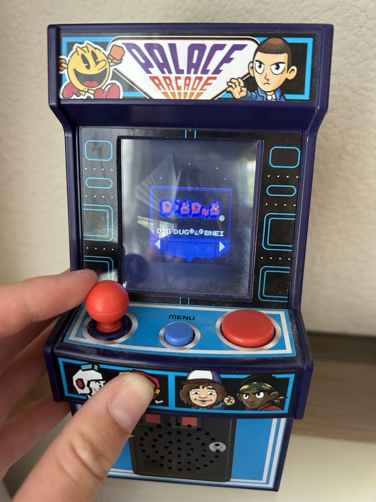 2018 BANDAI Namco STRANGER THINGS Mini PACMAN Dig Dug 20 Game PALACE ARCADE Unit