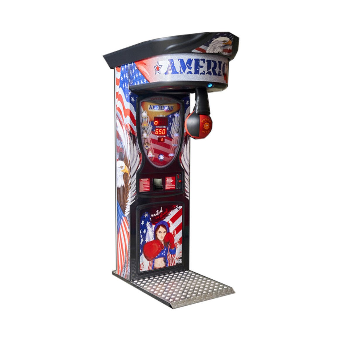 Kalkomat Boxer Boxing Machine Arcade Game – American Graphics – DBA