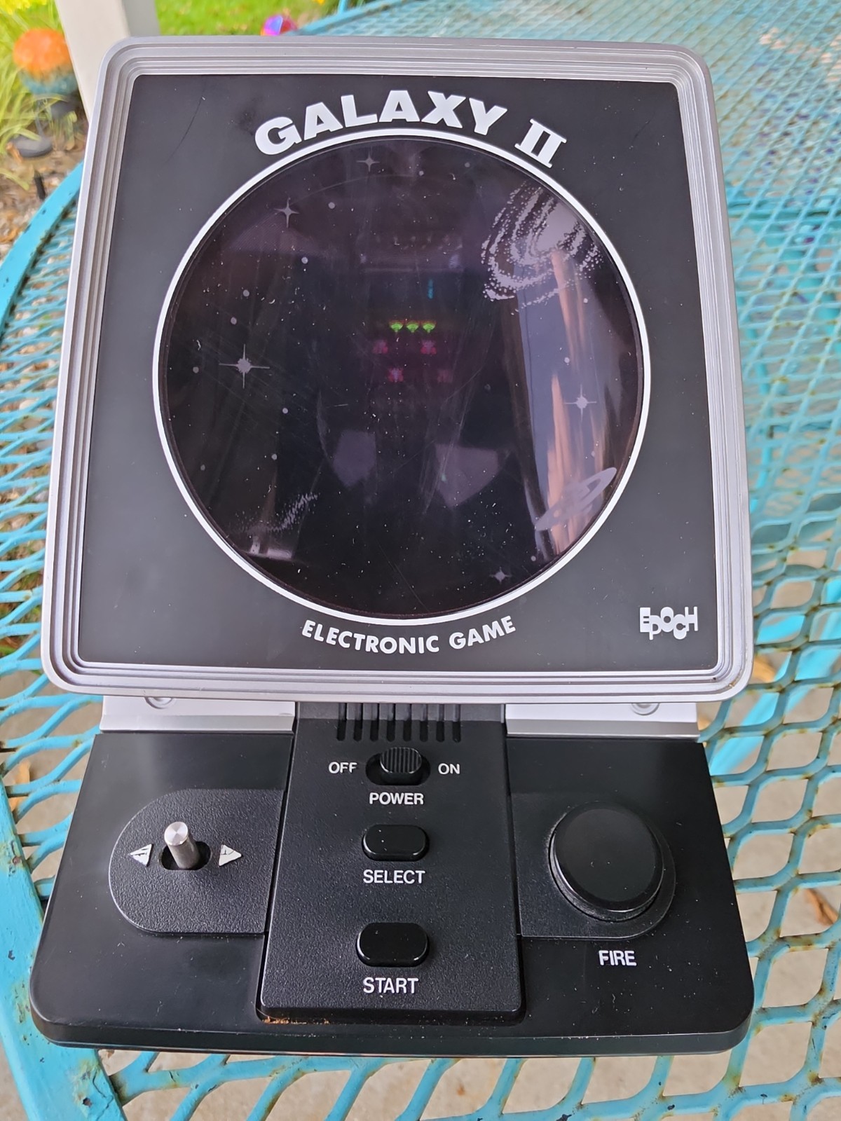 1981 Vintage Galaxy II Electronic Tabletop Arcade Game Epoch w Box Tested