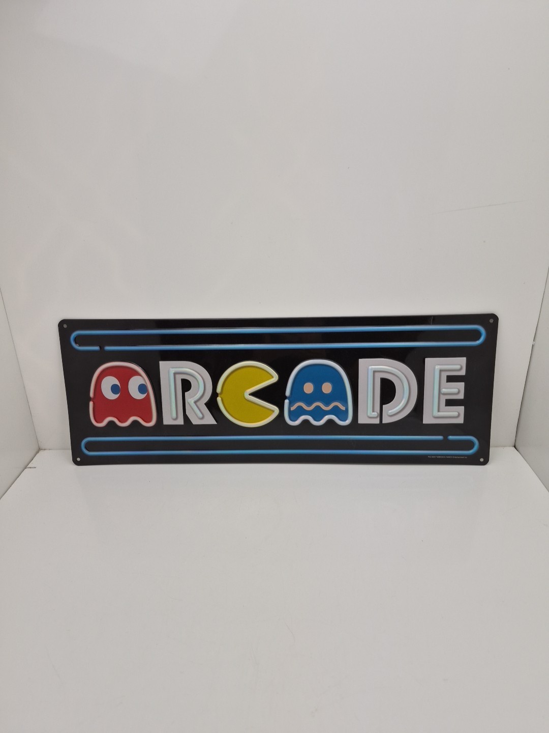 PAC MAN MS ARCADE GAME METAL COOL SIGN VINTAGE LOOK VIDEO PINBALL COIN AMUSEMENT