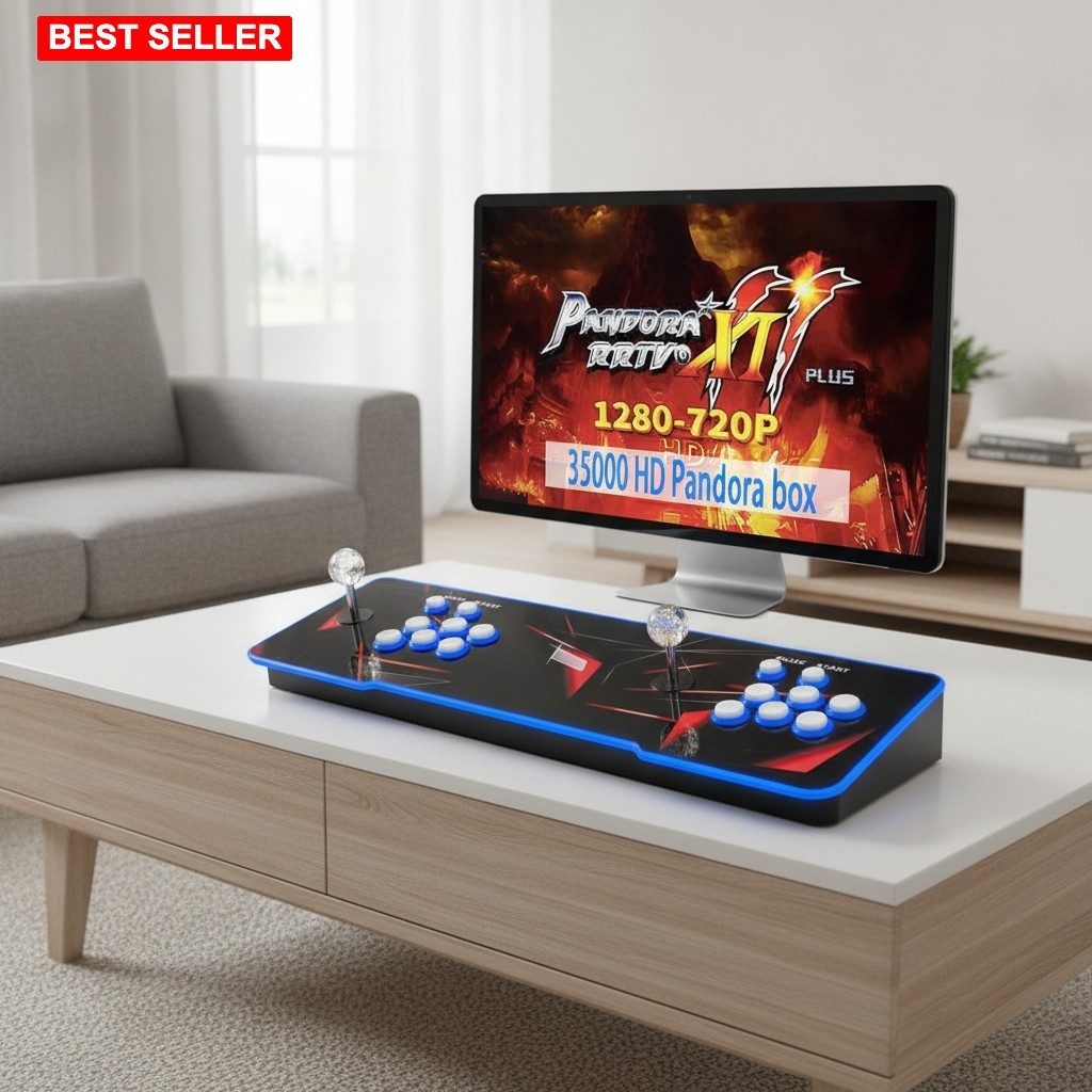 Game Console 35000 In 1 Retro Arcade Support 3D Multiplayer HD
