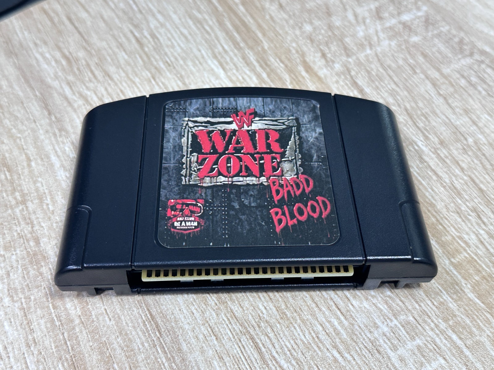 N64 WWF WarZone – Badd Blood Video Games