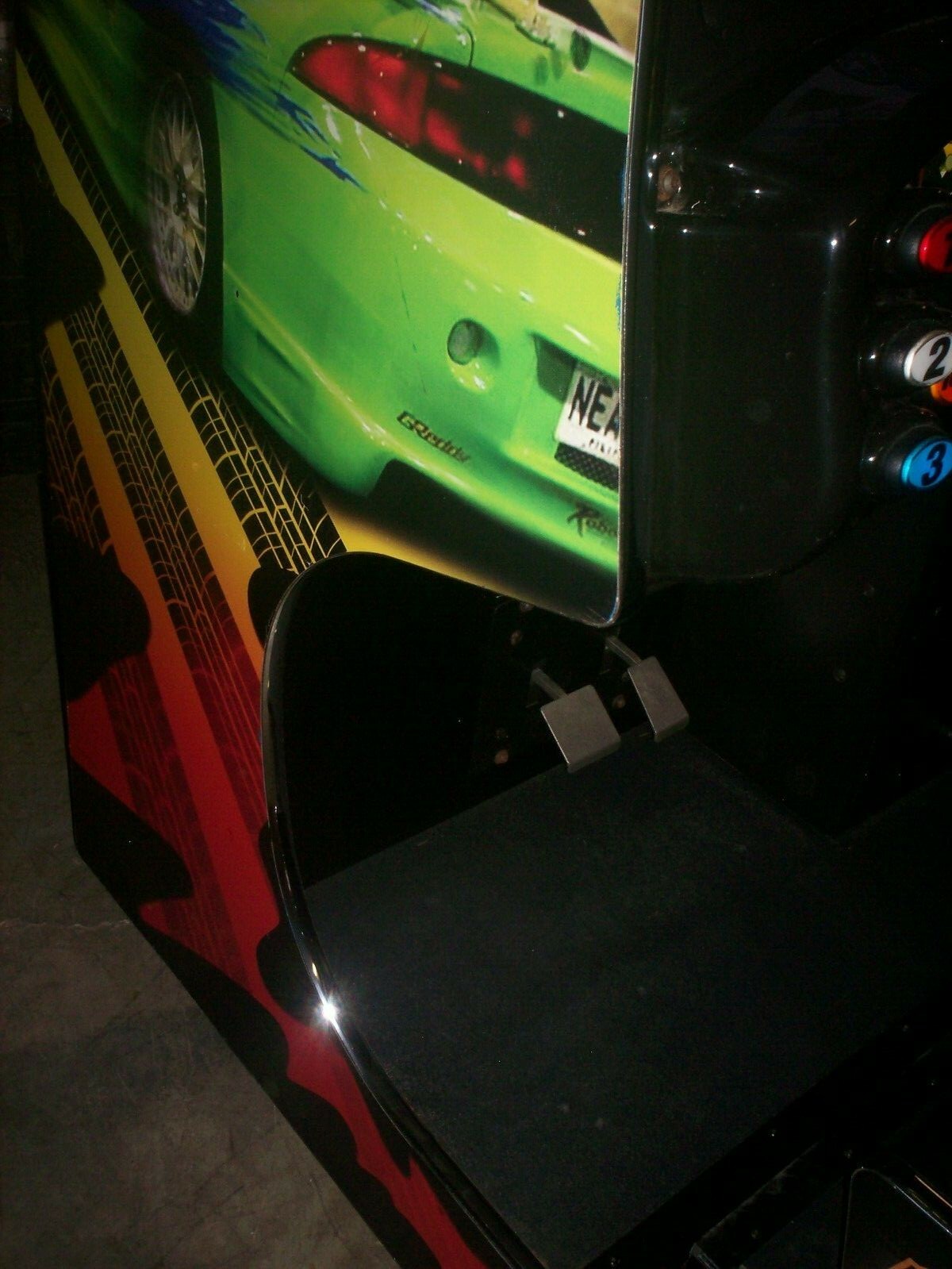Fast and Furious Arcade Driving Machine