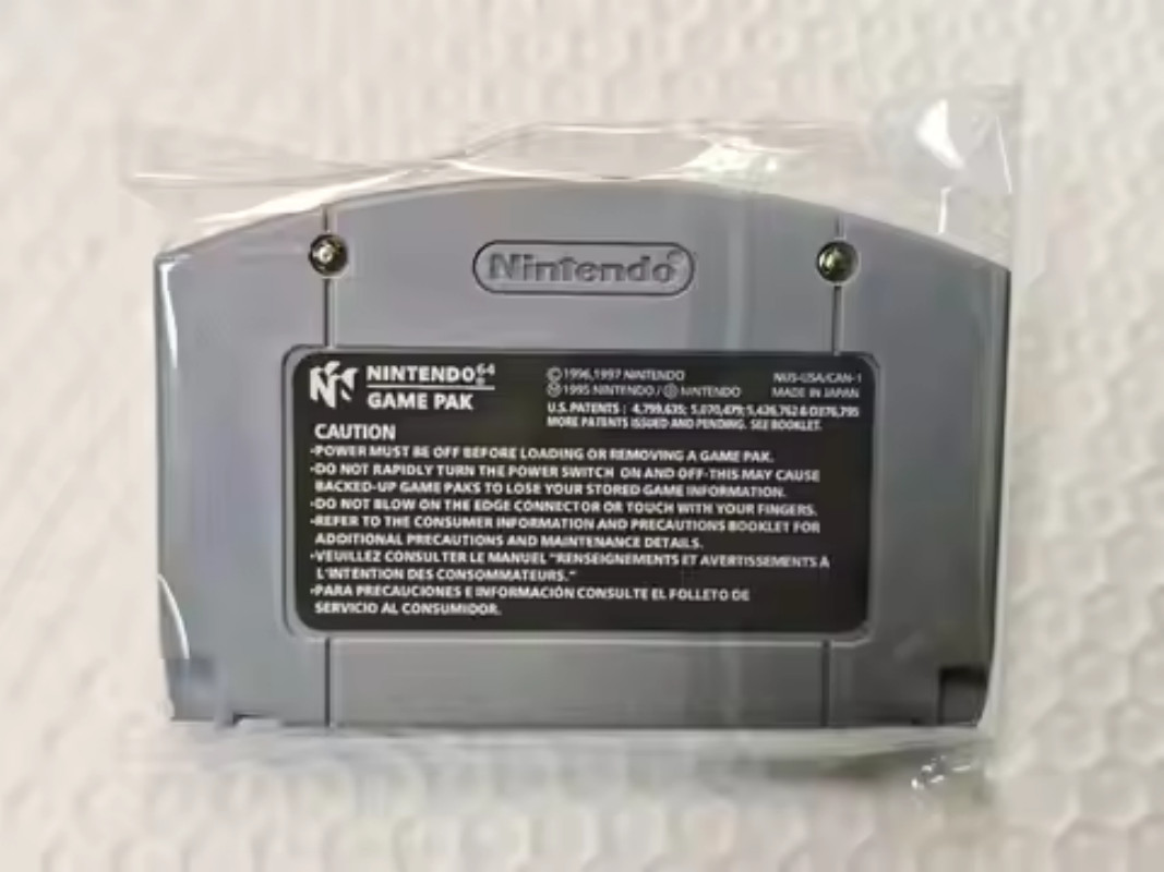 WWF WrestleMania X Game Cartridge For Nintendo 64 Console US Version