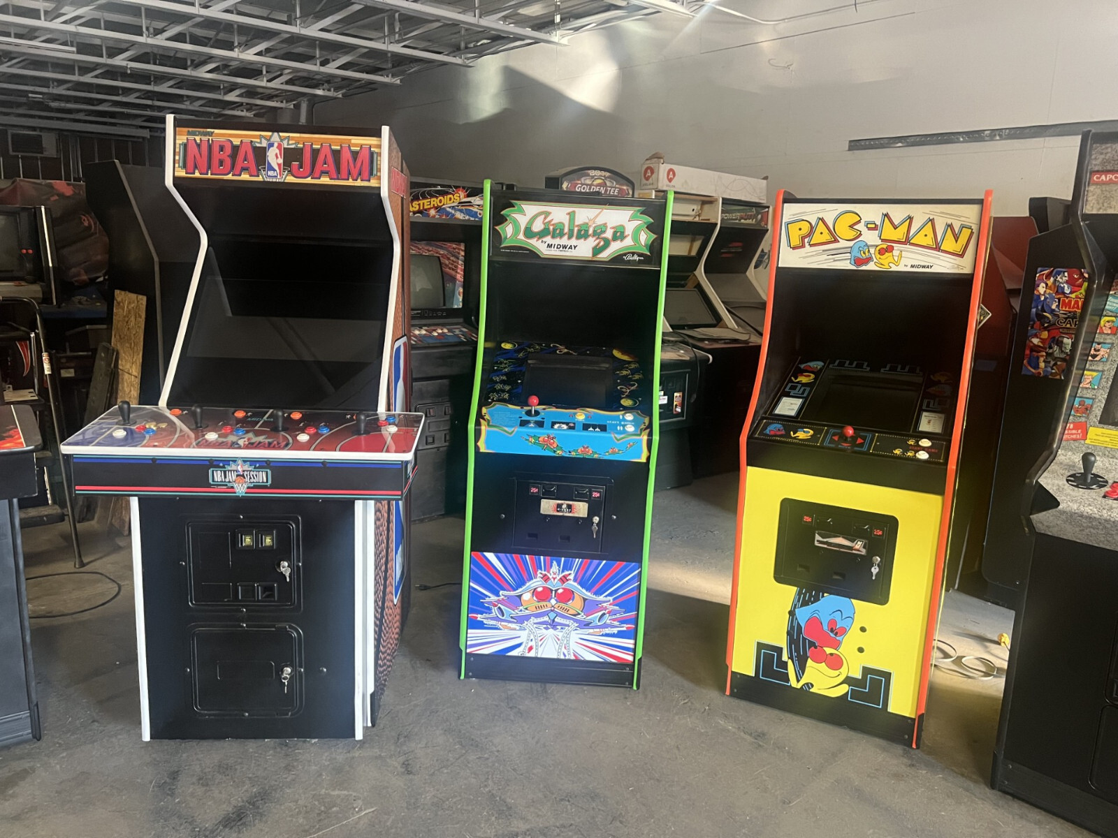 ARCADE MACHINE PACKAGE BUNDLE- 10 most popular ARCADE MACHINES – FREE SHIPPING