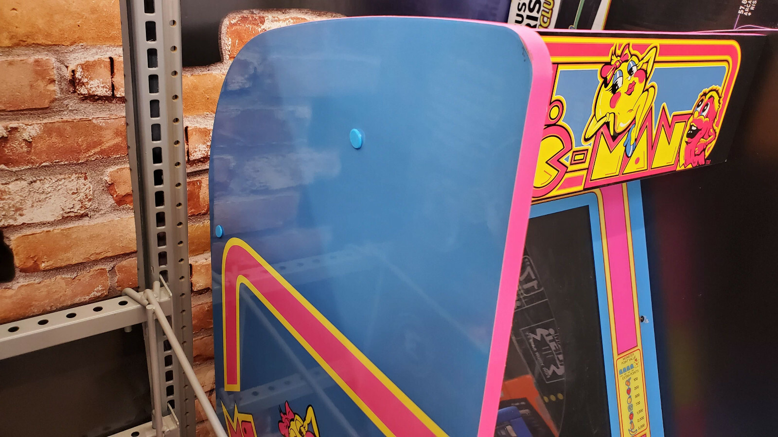 Arcade1up – Ms. Pacman – Screw Hole Caps/Covers Ms. Pac-Man