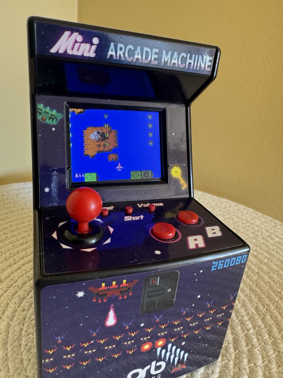 Mini Arcade Machine, 240 Built-in 8-Bit Games, 2.5” 240 (240 Games)