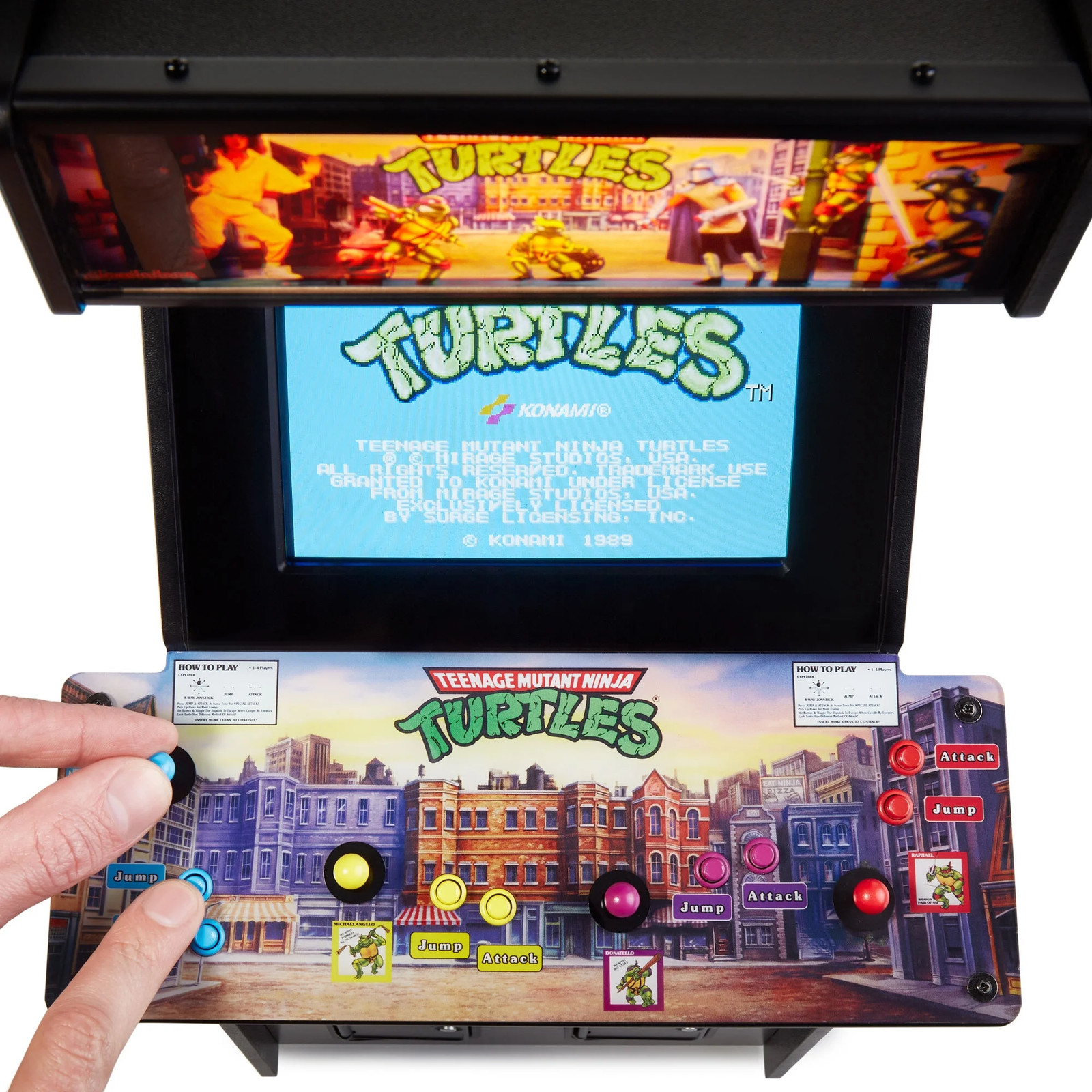 Arcade Video Game Teenage Mutant Ninja Turtles (TMNT)