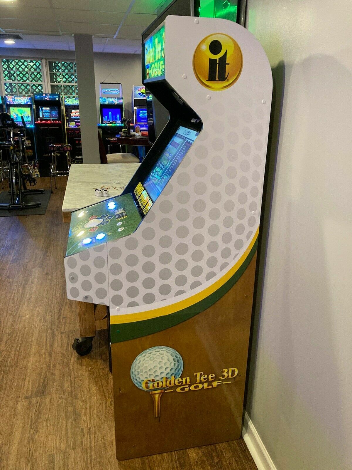Arcade1up – Golden Tee 3D Edition – Screw Hole Caps/Covers