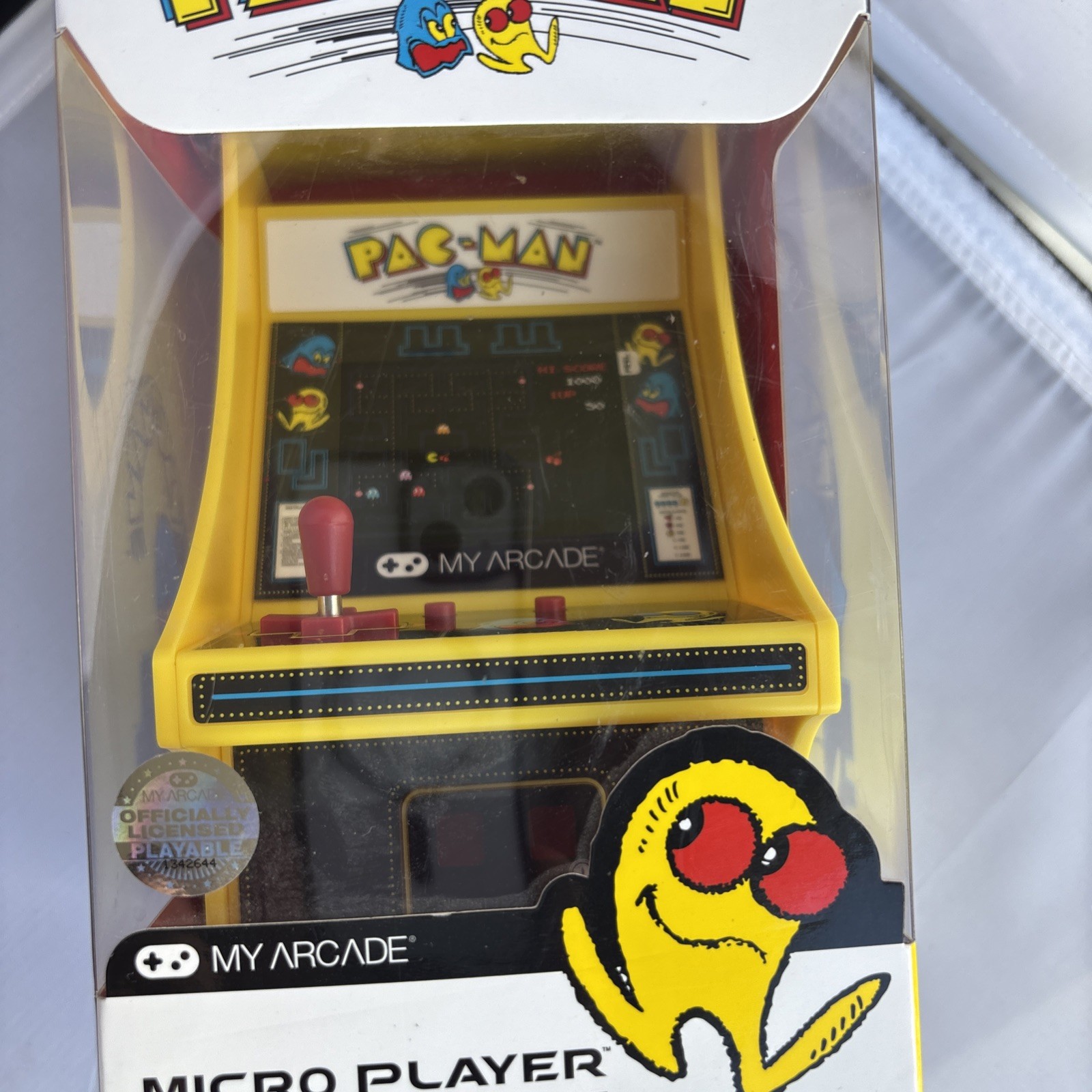 My Arcade Pac-Man DGUNL-3220 Micro Player Retro Arcade Machine -6 Inch Cabinet