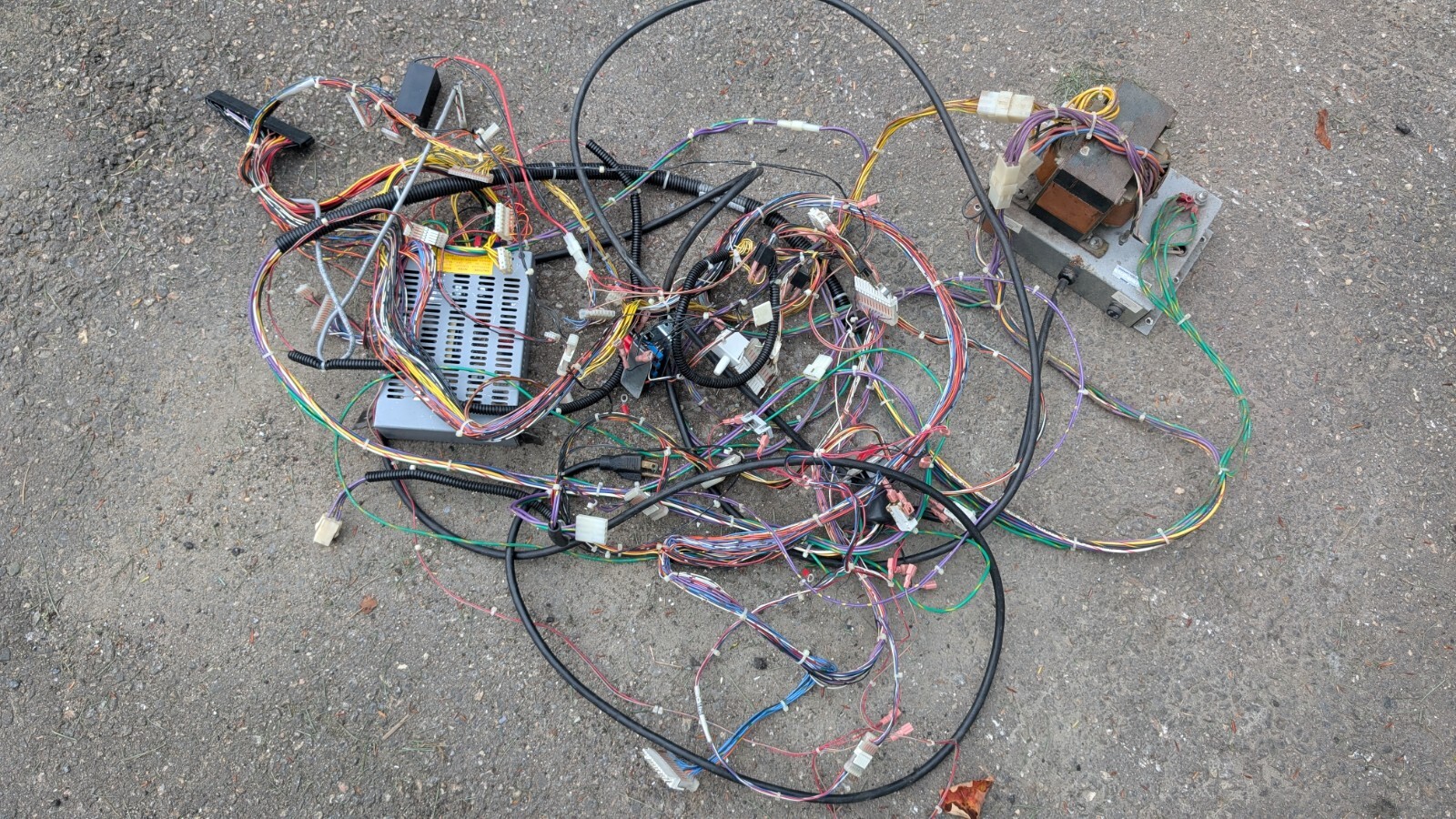 Aerosmith Revolution X Arcade Midway Jamma Complete 3 Player Wiring Harnes Uncut
