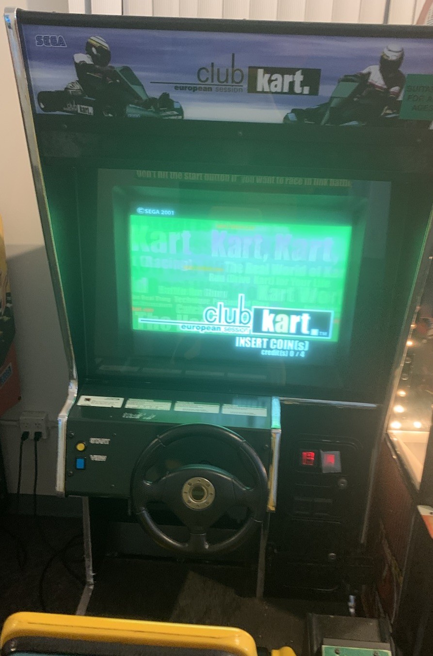2 – Sega Club Karts Coin op Arcade Games / Linked Play