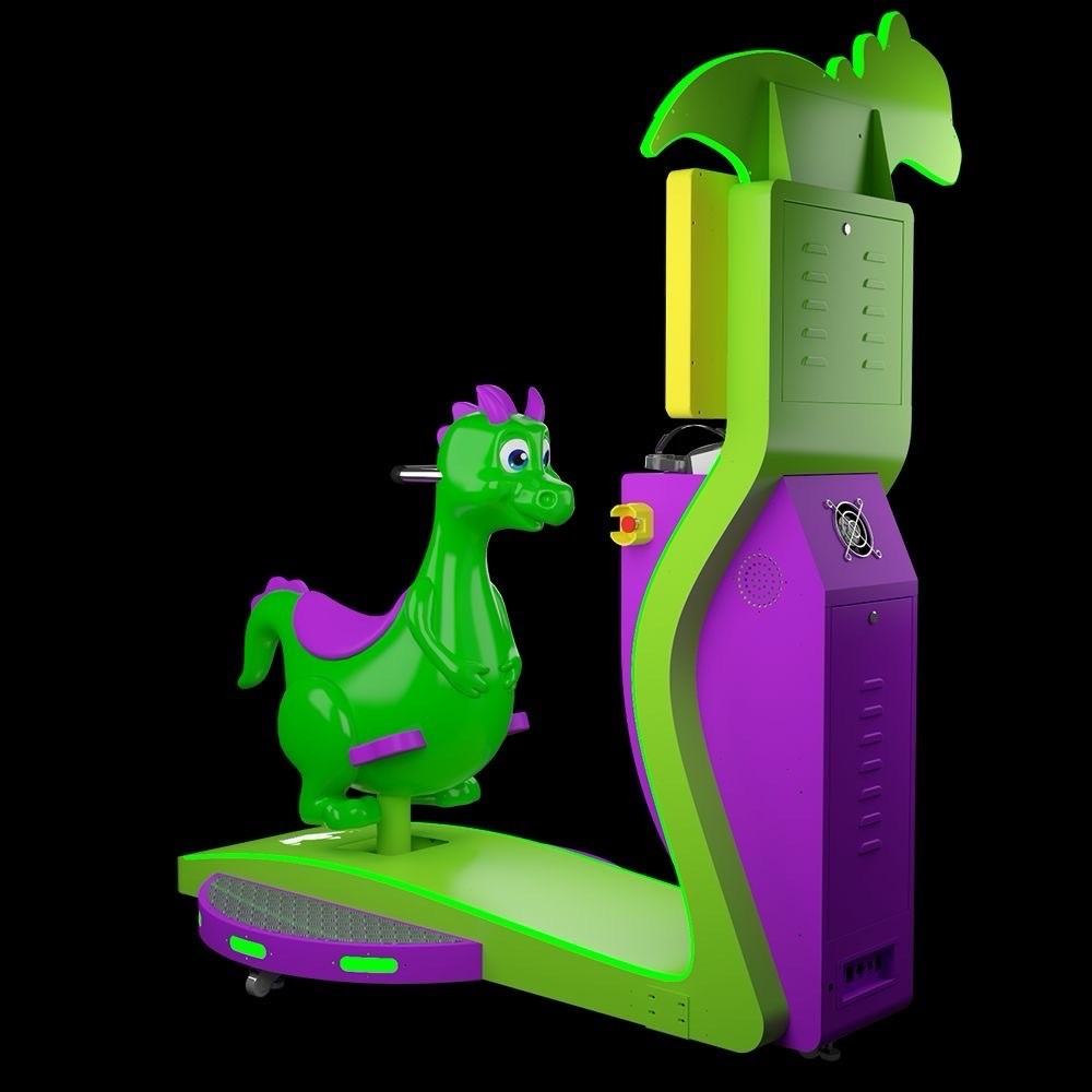 Arcade Virtual Reality Motion VR Ride childrens dinosaur