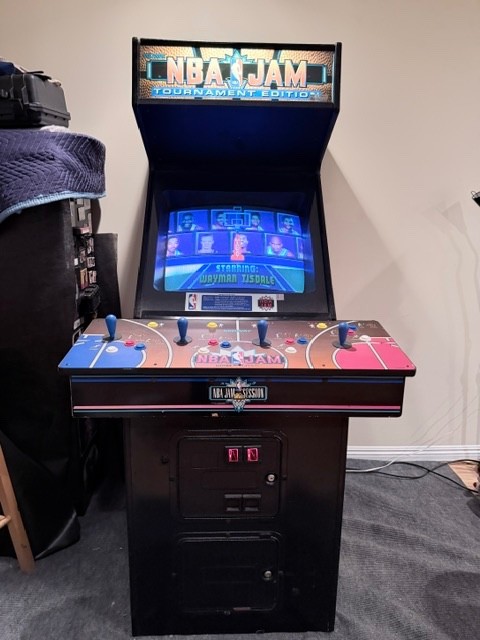 Original NBA Jam Session 1993 Midway Arcade Game Local Pick-up only