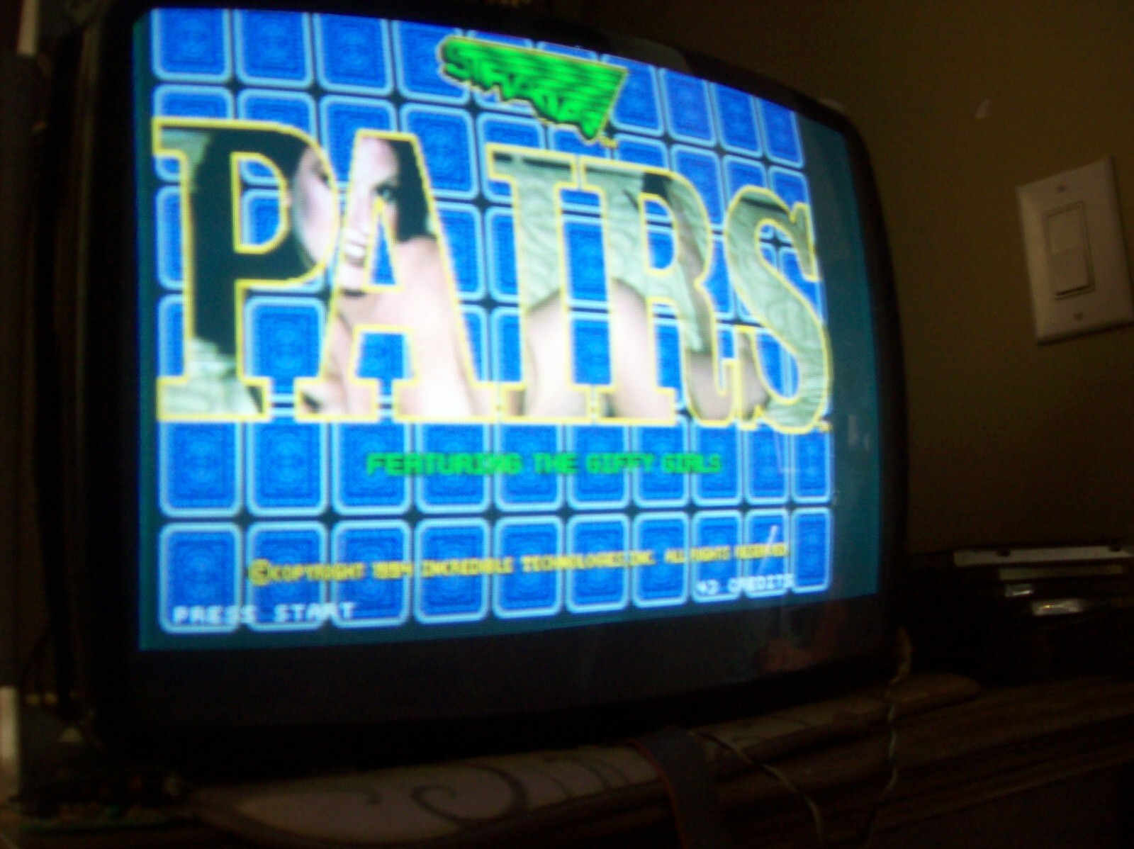 PAIRS [EXOTIC] JAMMA BOARD! SUPER RARE WORK WITH MANUAL