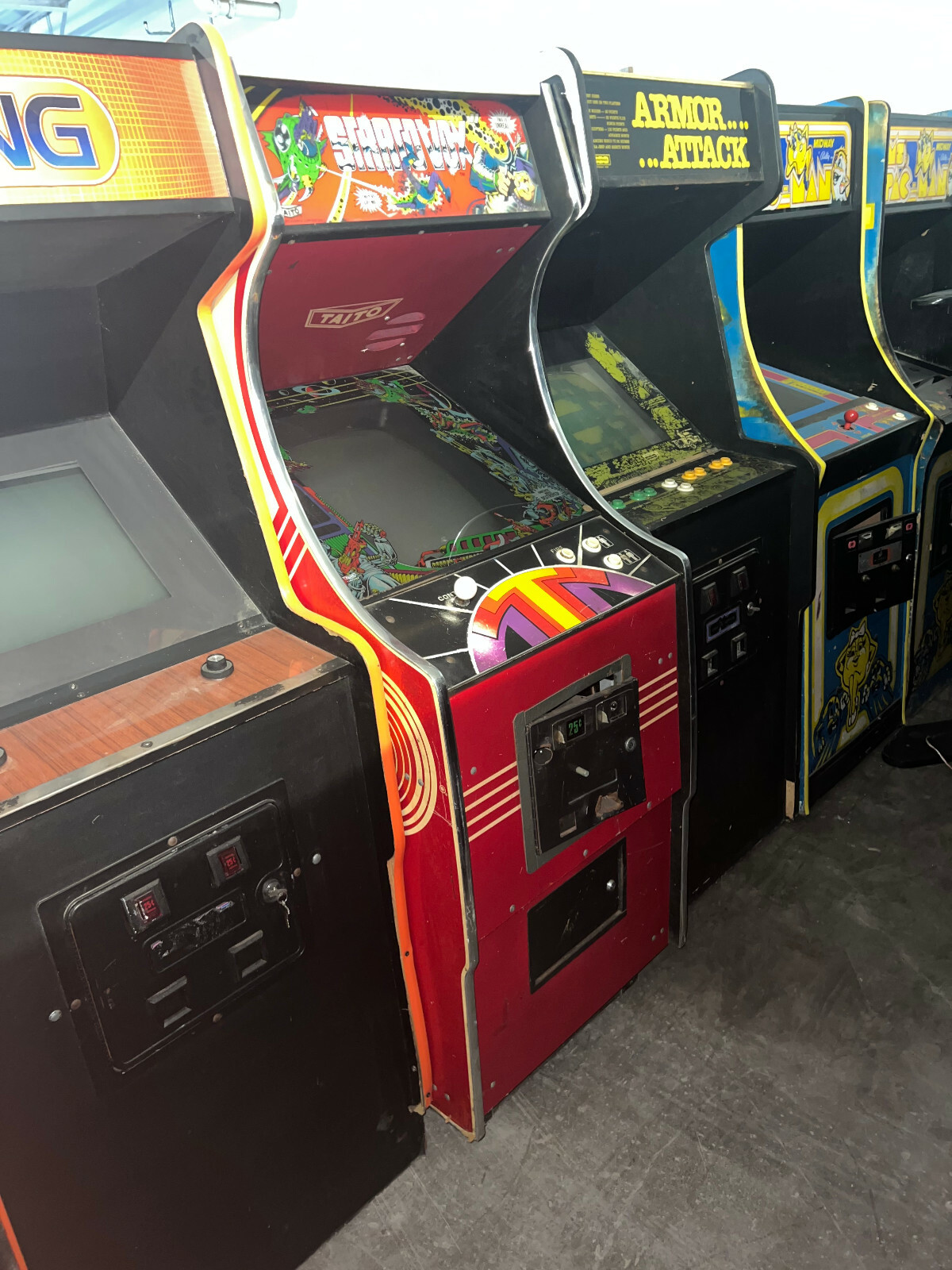 STRATOVOX ARCADE MACHINE by TAITO 1980 (Excellent Condition) *RARE*