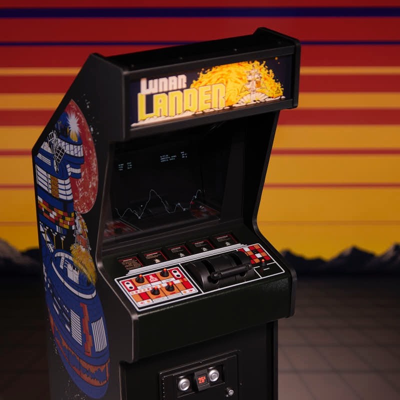 Numskull Quarter Arcades : Official Atari: Lunar Lander 1/4 Scale Arcade