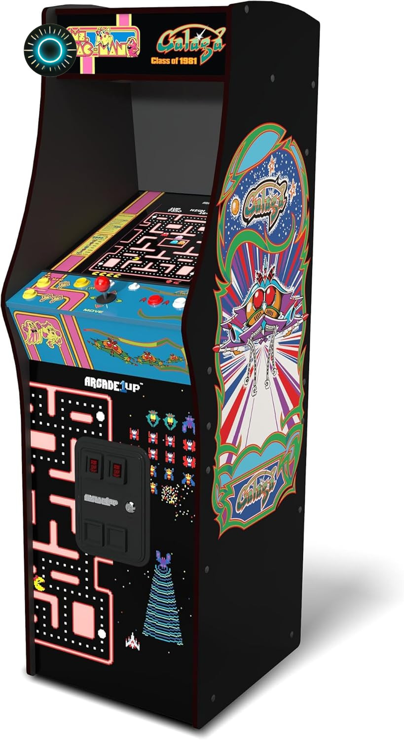 Class of 81’ Deluxe Arcade Machine for Home – 5 Feet Tall – 12 Classic Games NEW