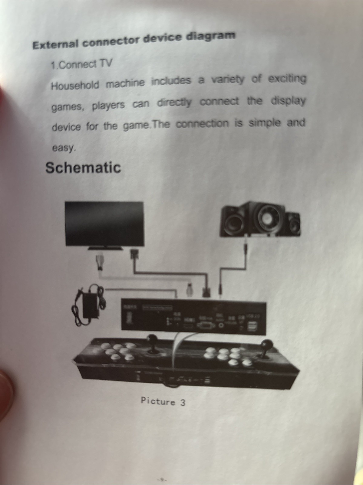 RegiisJoy Arcade Game Console Retro Game Machine