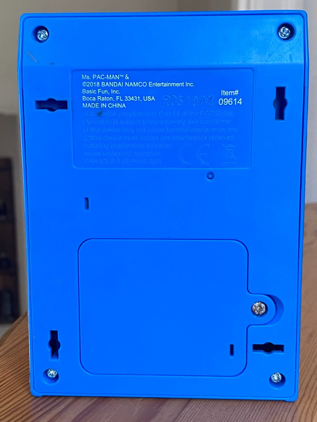Mrs.Pacman 5 Inch Mini Tested Arcade Game 2018 Bandai Namco entertainment Inc.