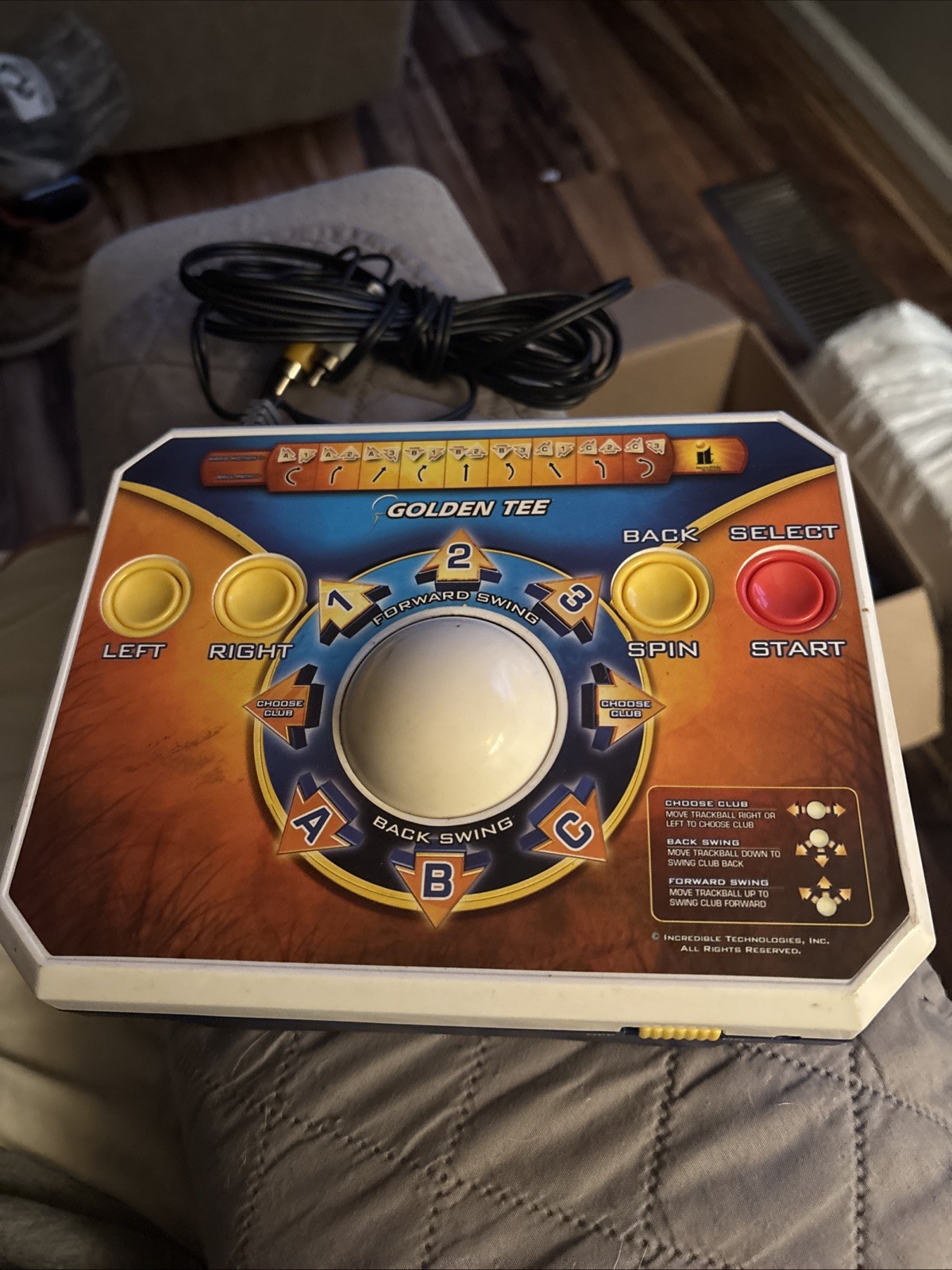 golden tee gulf plug and play tv game 2011 arcade game