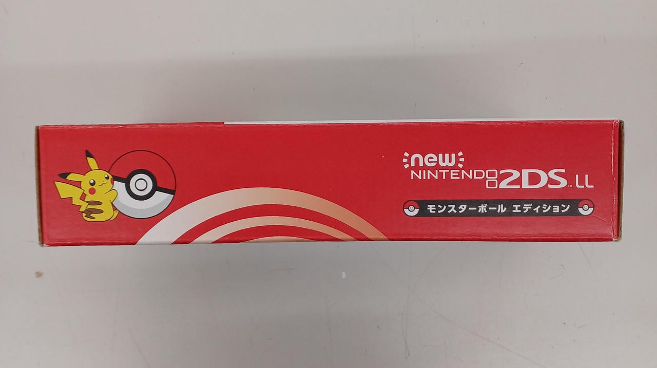 Nintendo New 2DS LL XL Pokeball Monster Ball Edition JAN-001 Tested w/Box Fast