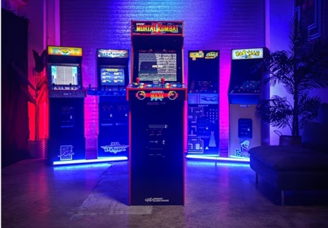 GAMING HEAVY DUTYArcade1Up Mortal Kombat II Deluxe Arcade Machine WE SHIP OVERSE