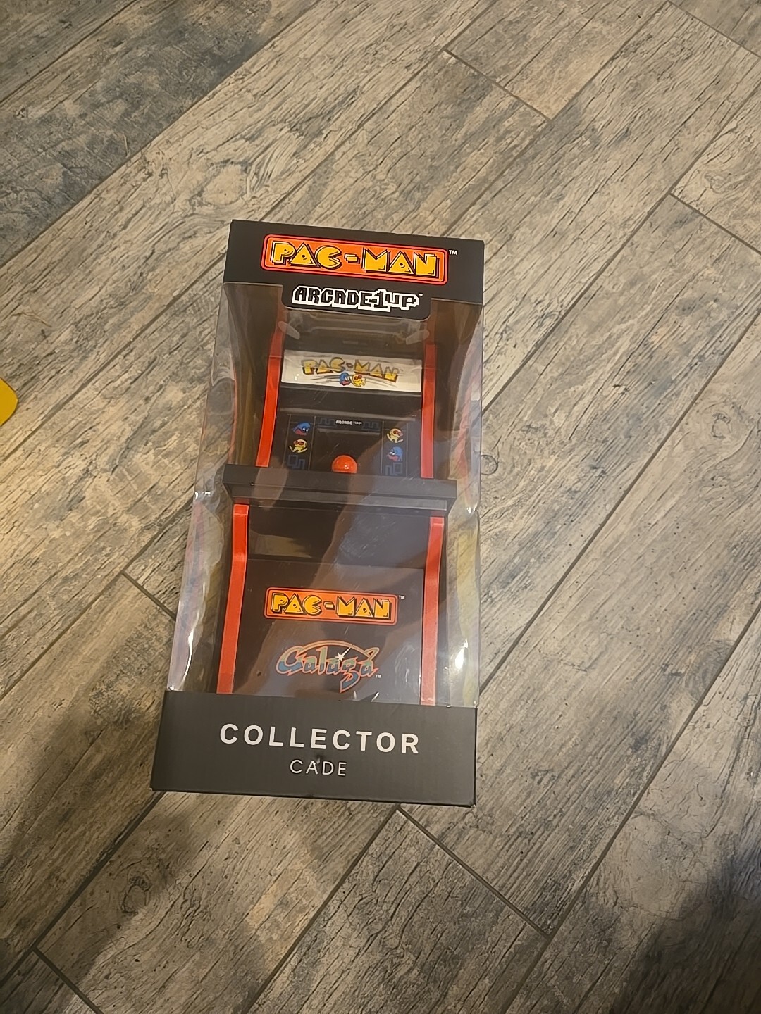 PAC-MAN ARCADE 1-UP & COLLECTOR Cade GALAGA/GALAXIAN