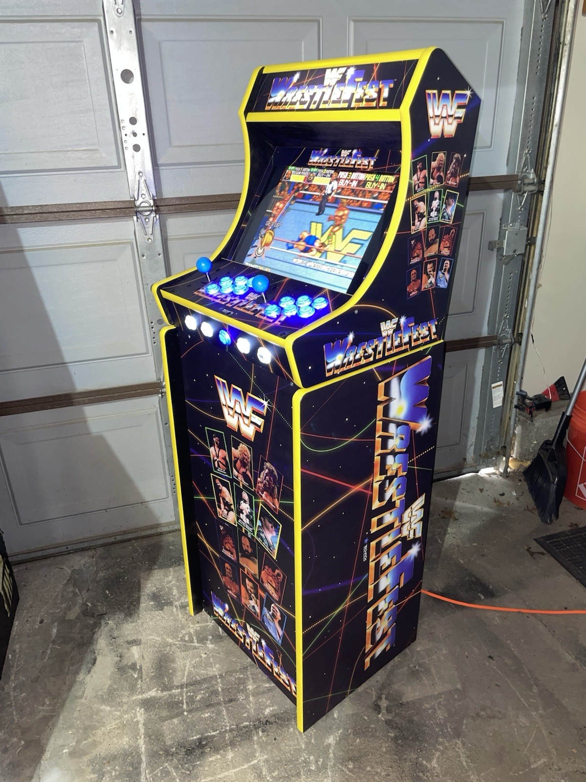 WWF Wrestlefest Tabletop Bartop Arcade **STAND ONLY**Cabinet Raspberry Pi 4