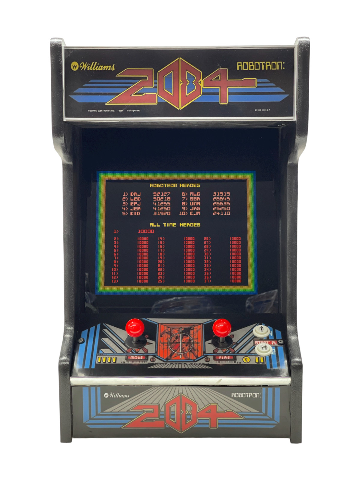 Robotron: 2084 Countertop Arcade Game Machine