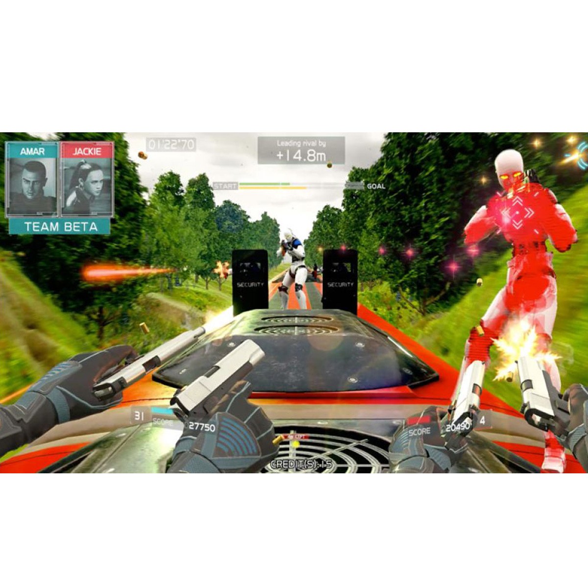 Sega Mission Impossible Deluxe Arcade Gun Shooting Game – 2 Player
