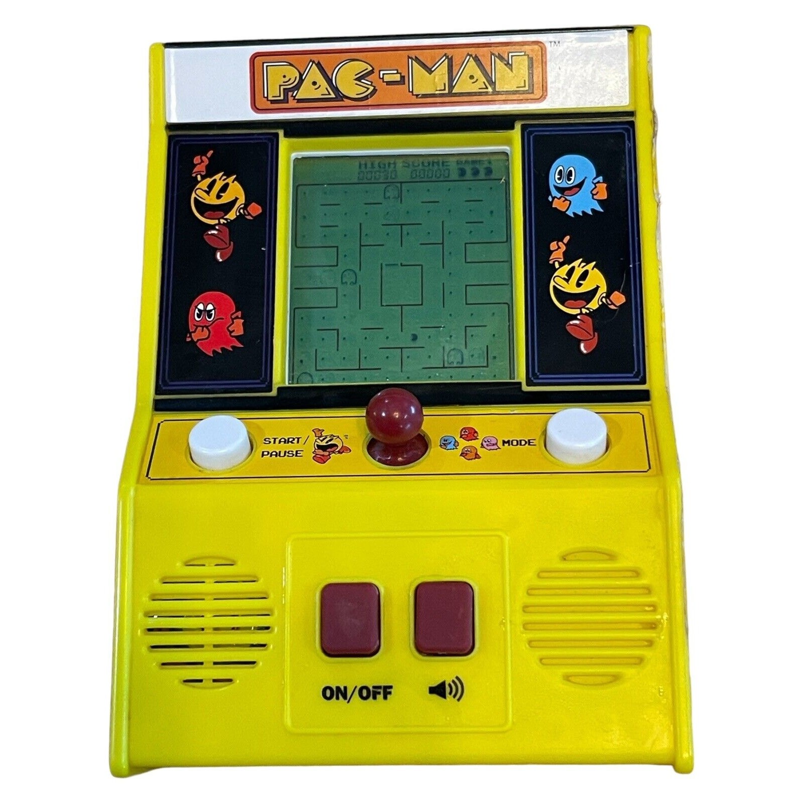 Pac-Man Mini Arcade Game Bandai Namco Miniature Pacman Used Tested
