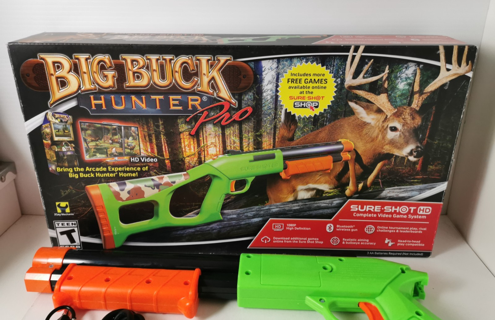 Big Buck Hunter Pro Sure Shot HD Gun Controller Only Replacement Part Untested
