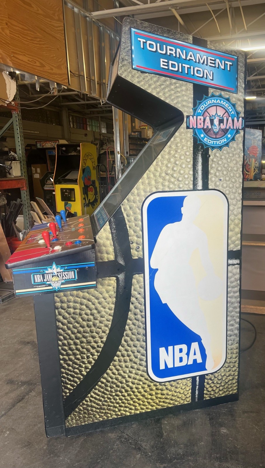 NBA JAM ARCADE MACHINE by MIDWAY 1993 (Excellent Condition)