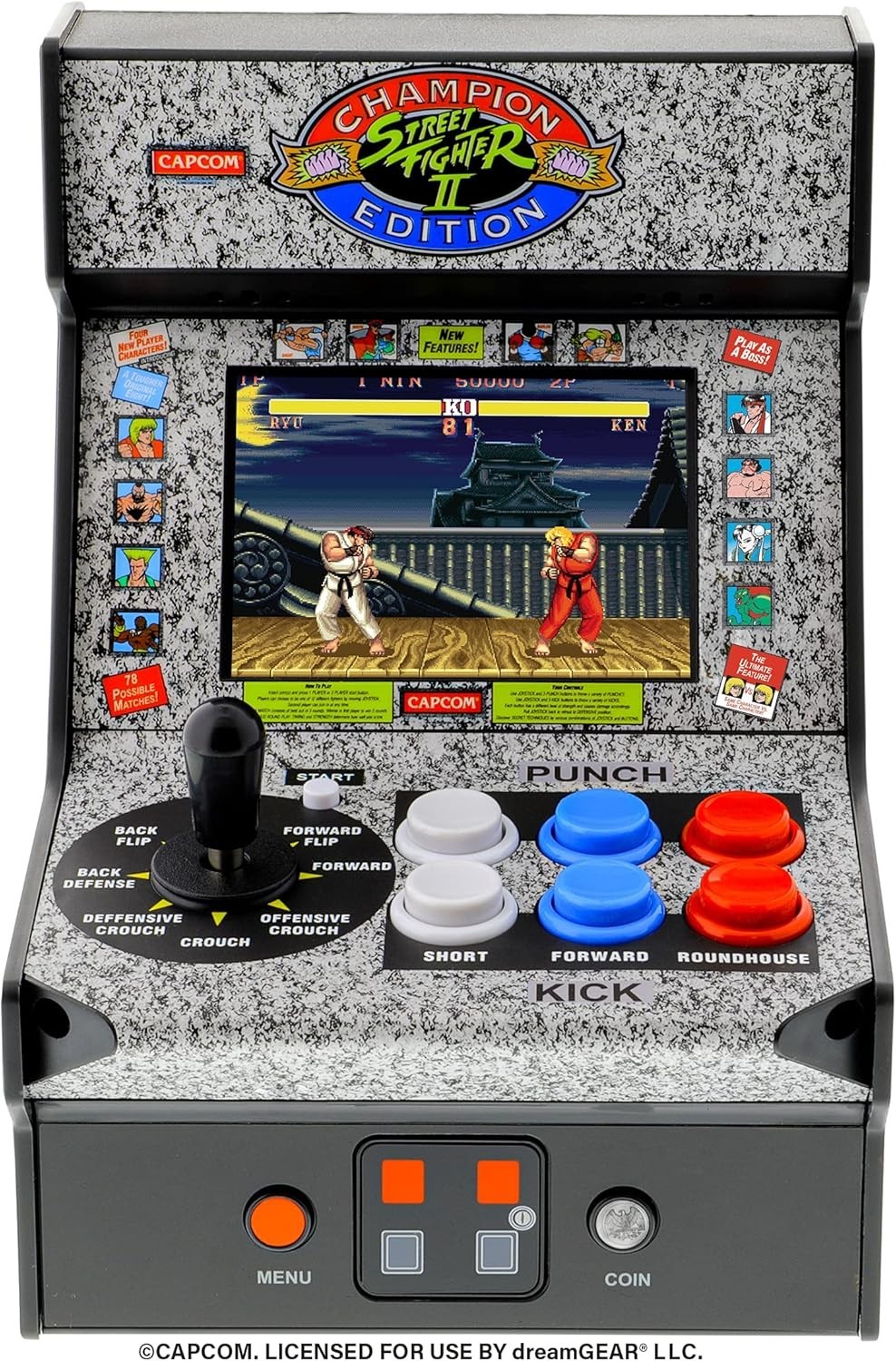 Official Street Fighter 2 Champion Edition Game