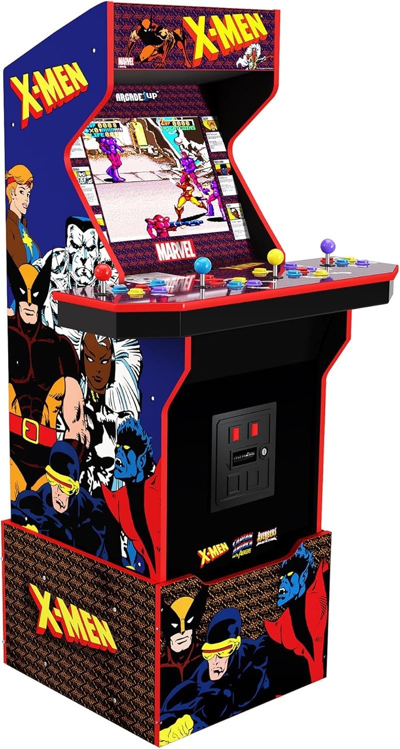 Arcade1Up X-Men 4 Player Arcade Machine (with Riser & Stool) – SOLD OUT RARE