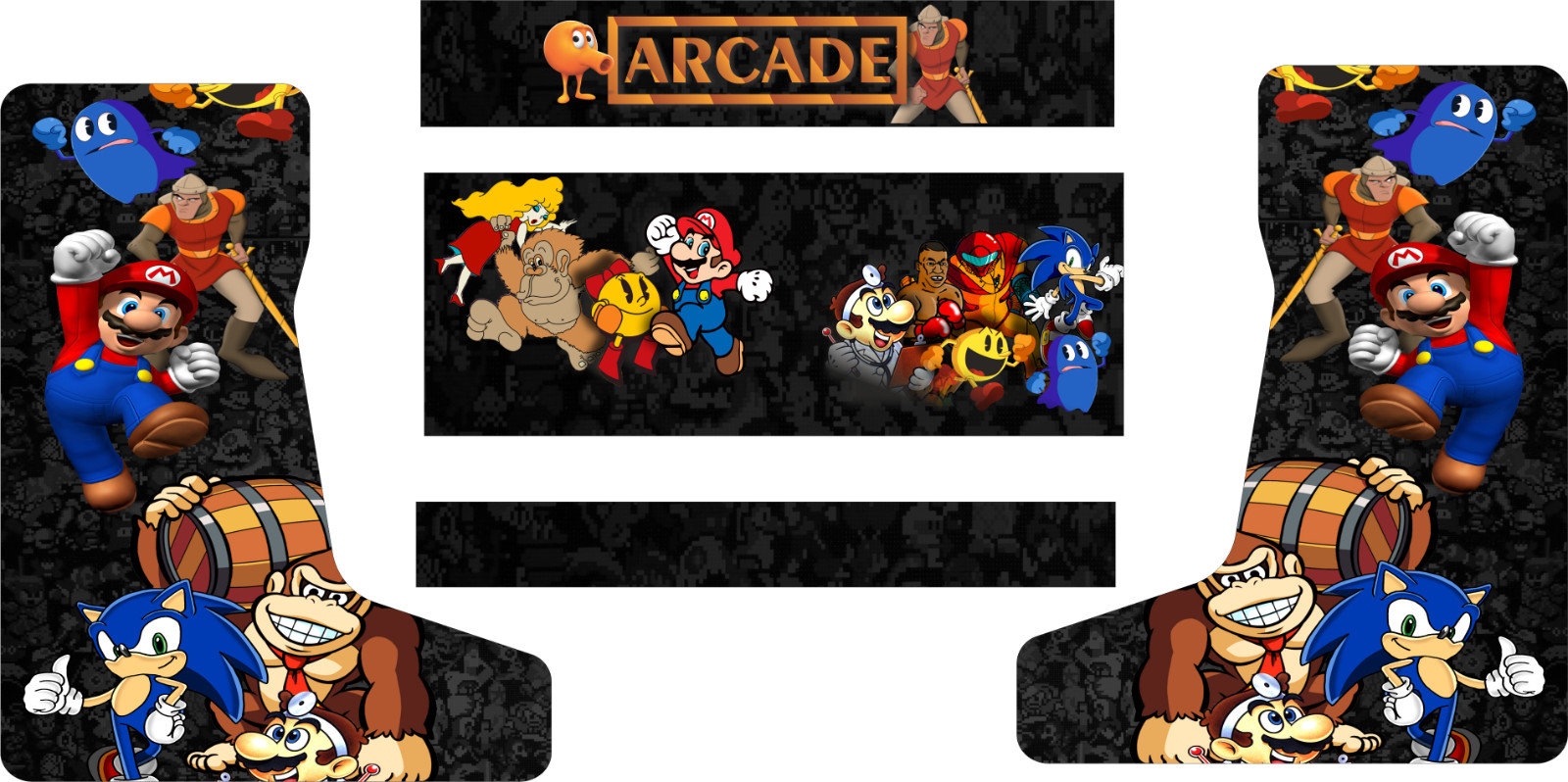 Multicade Graphics for 32″ Desktop Cabinet