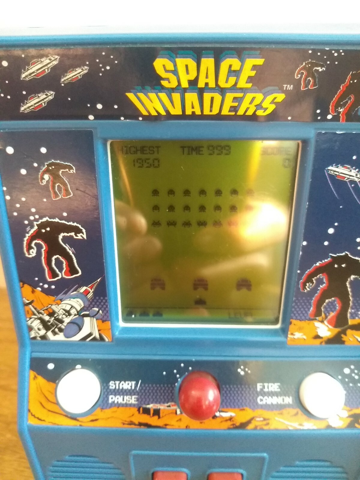 Taito Space Invaders Hand Held Classic Atari Arcade Game