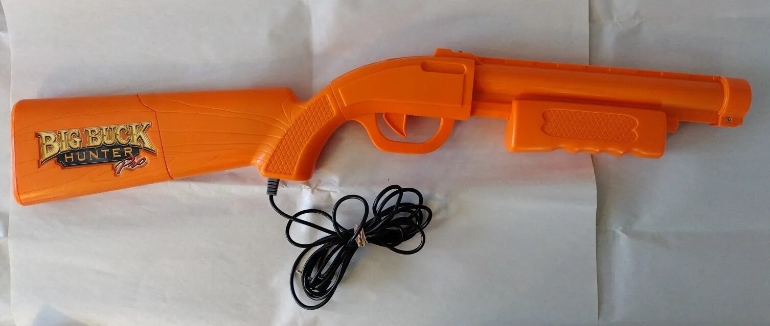 Big Buck Hunter Pro. Plug & Play, TV Video Game Gun Controller. Rifle gun only