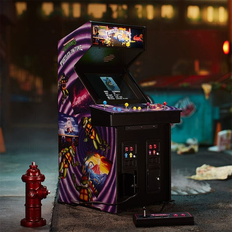 Official TMNT – Turtles in Time Quarter Size Arcade Cabinet-Exclusive Signed CE