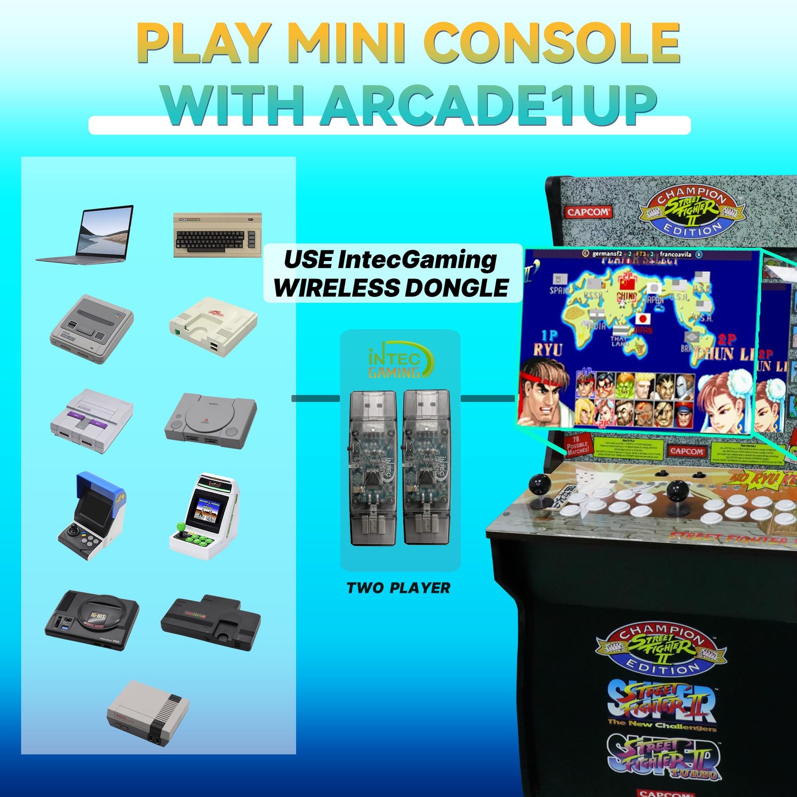 Switch Fighting Stick for Arcade1Up Cabinet, Play Your Switch Arcade Stick on…