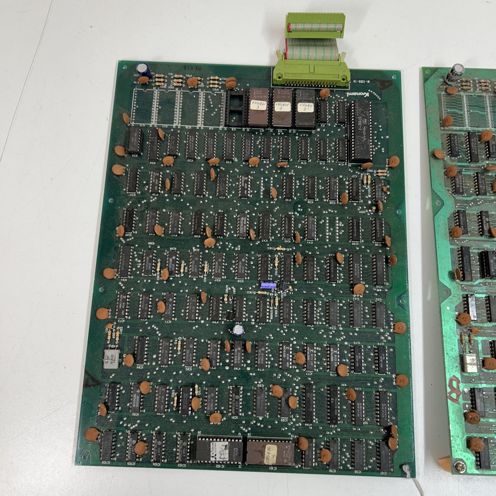 Lot of 2 Frogger Arcade PCB Working Status Unknown