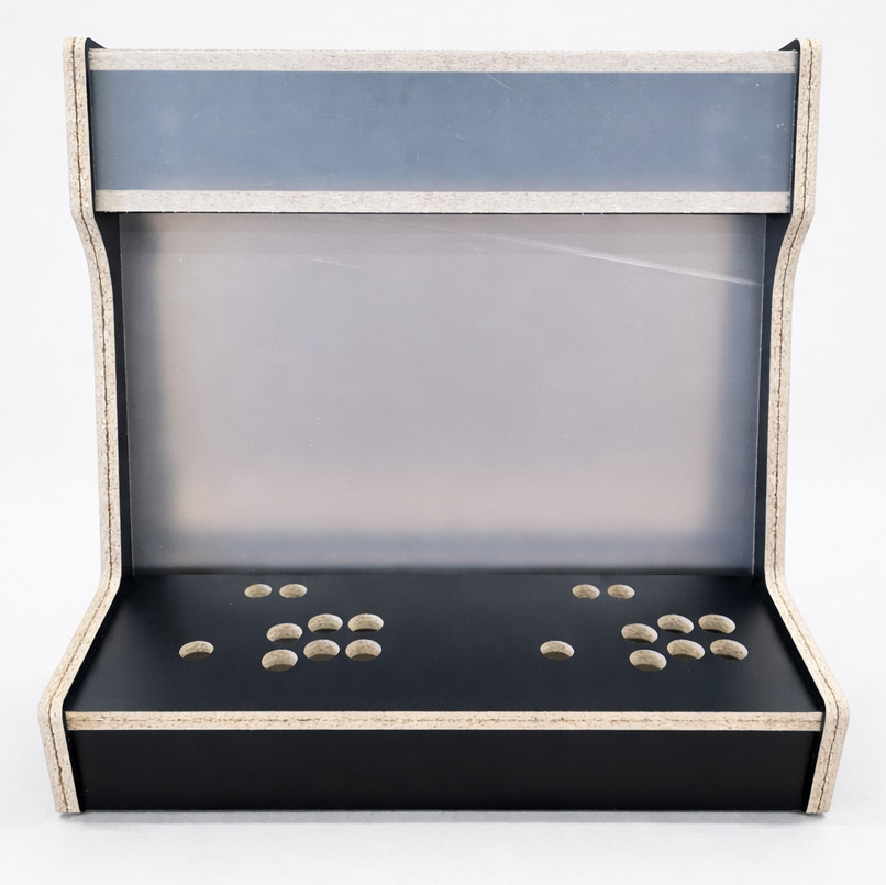 DIY Arcade Machine Cabinet Kit, can be wall mounted – 3/4″ Wood – Easy Assembly