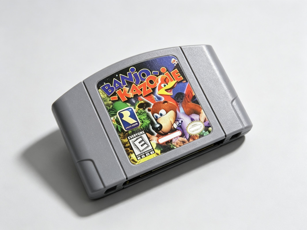 BANJO-KAZOOIE for Nintendo 64 N64 Game Cartridge Retro Game Tested Working