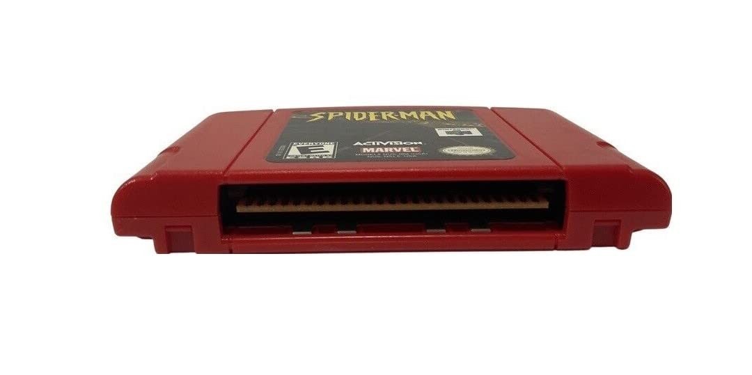 Spider-Man Game Cartridge For Nintendo 64 Console US Version Video Game