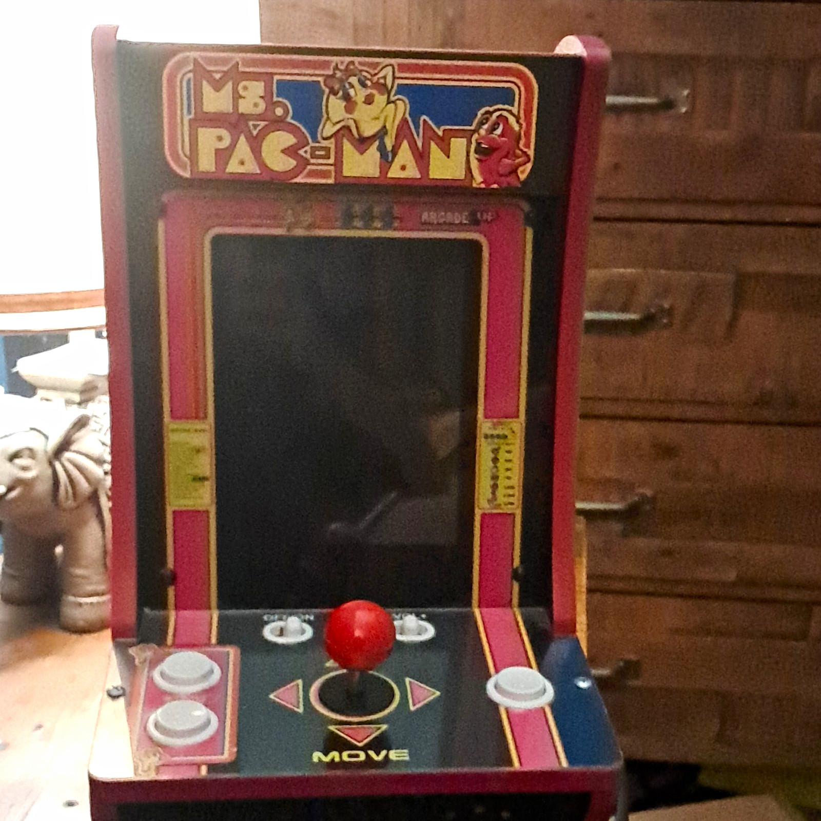 Arcade1Up Ms. Pac-Man 40th Anniversary Counter-Cade Countertop Arcade 2021