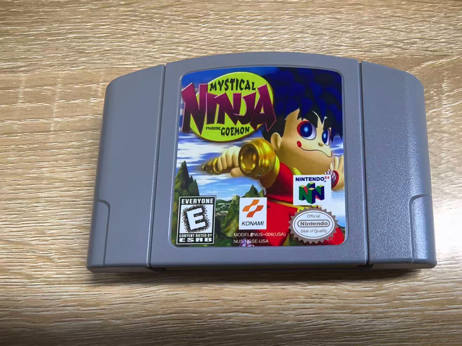 For Nintendo 64 Game Mystical Ninja Starring Goemon US Version